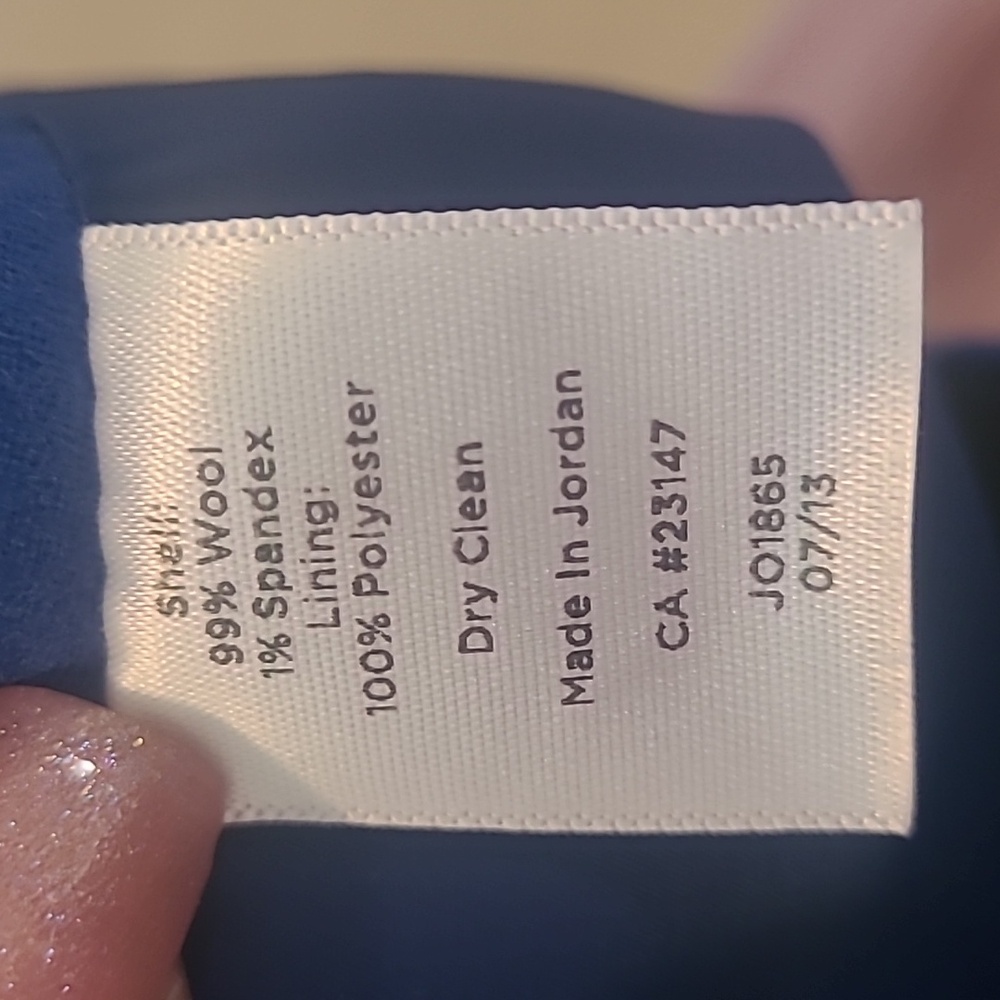 Blue Talbots pants - Picture 6 of 6